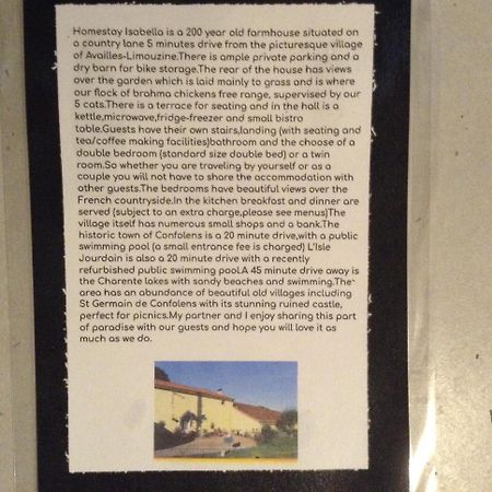 Homestay Arrabella Availles-Limouzine Kültér fotó